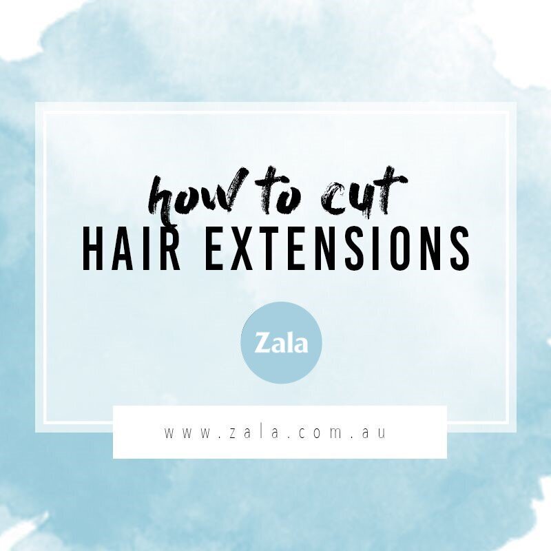 How to Cut Hair Extensions