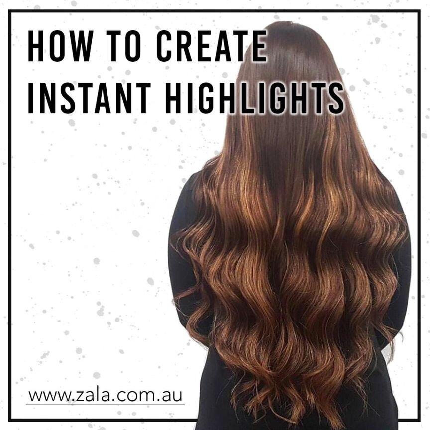 HOW TO CREATE INSTANT HIGHLIGHTS - HAIR EXTENSIONS