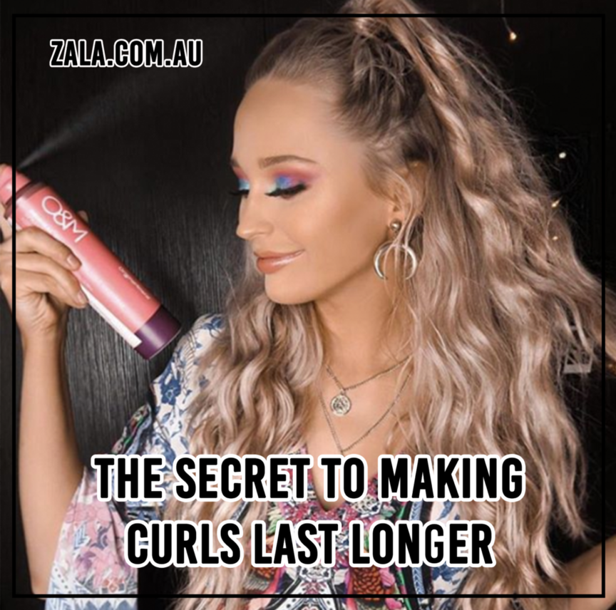 The Secret To Making Curls Last Longer