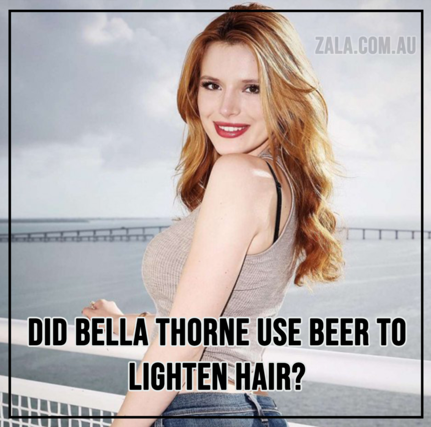 ZALA Did Bella Thorne Use Beer To Lighten Hair