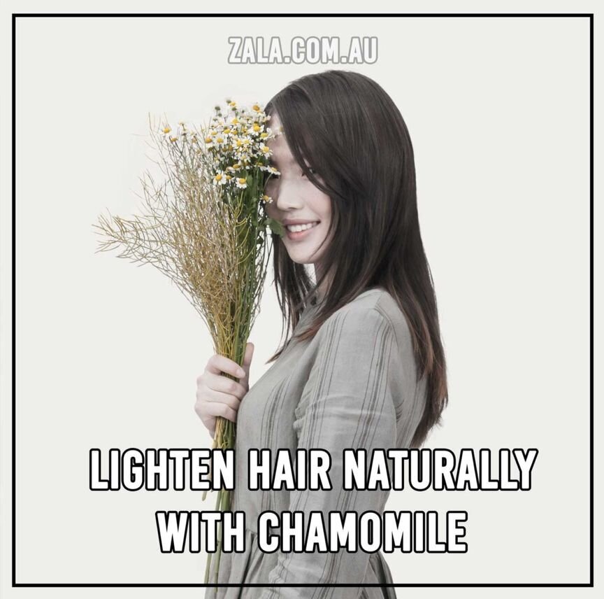 Lighten Hair Naturally With Chamomile